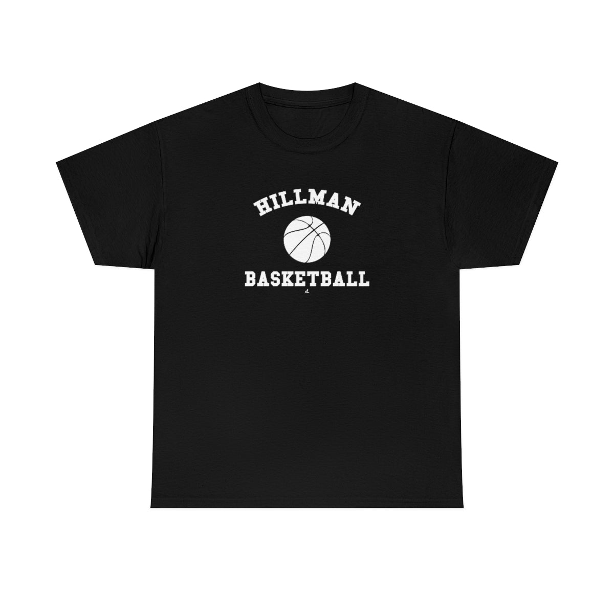 Hillman Basketball: White Lettering Unisex Short Sleeve Tee