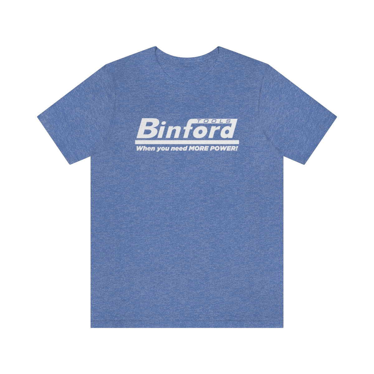 Binford Tools Nostalgia: White lettering Short Sleeve Tee