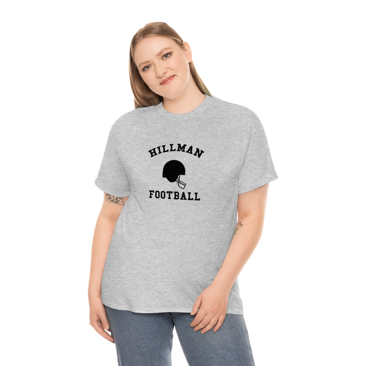 Hillman Football: Black Lettering Unisex Short Sleeve Tee