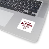 Hillman Alumni: Square Stickers