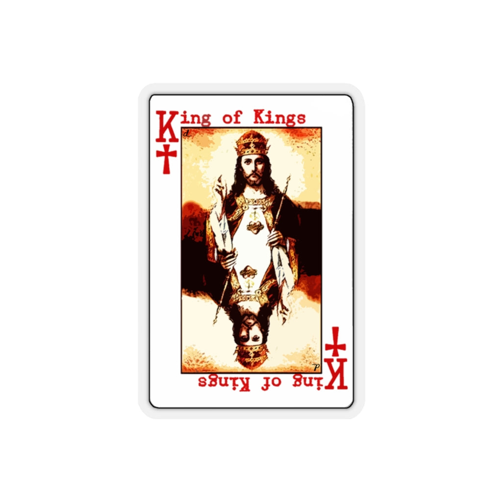 King of Kings Inspirational: Kiss-Cut Stickers